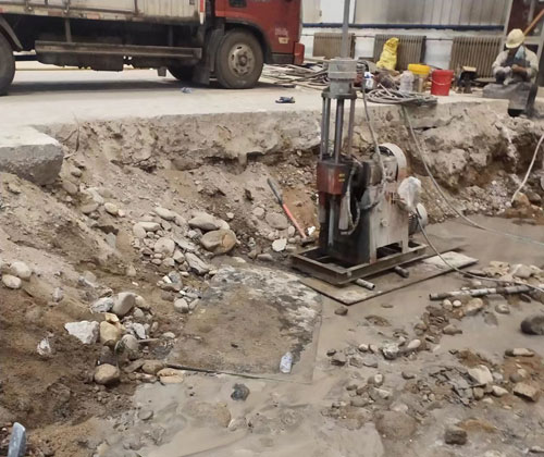 同安公路下沉压浆